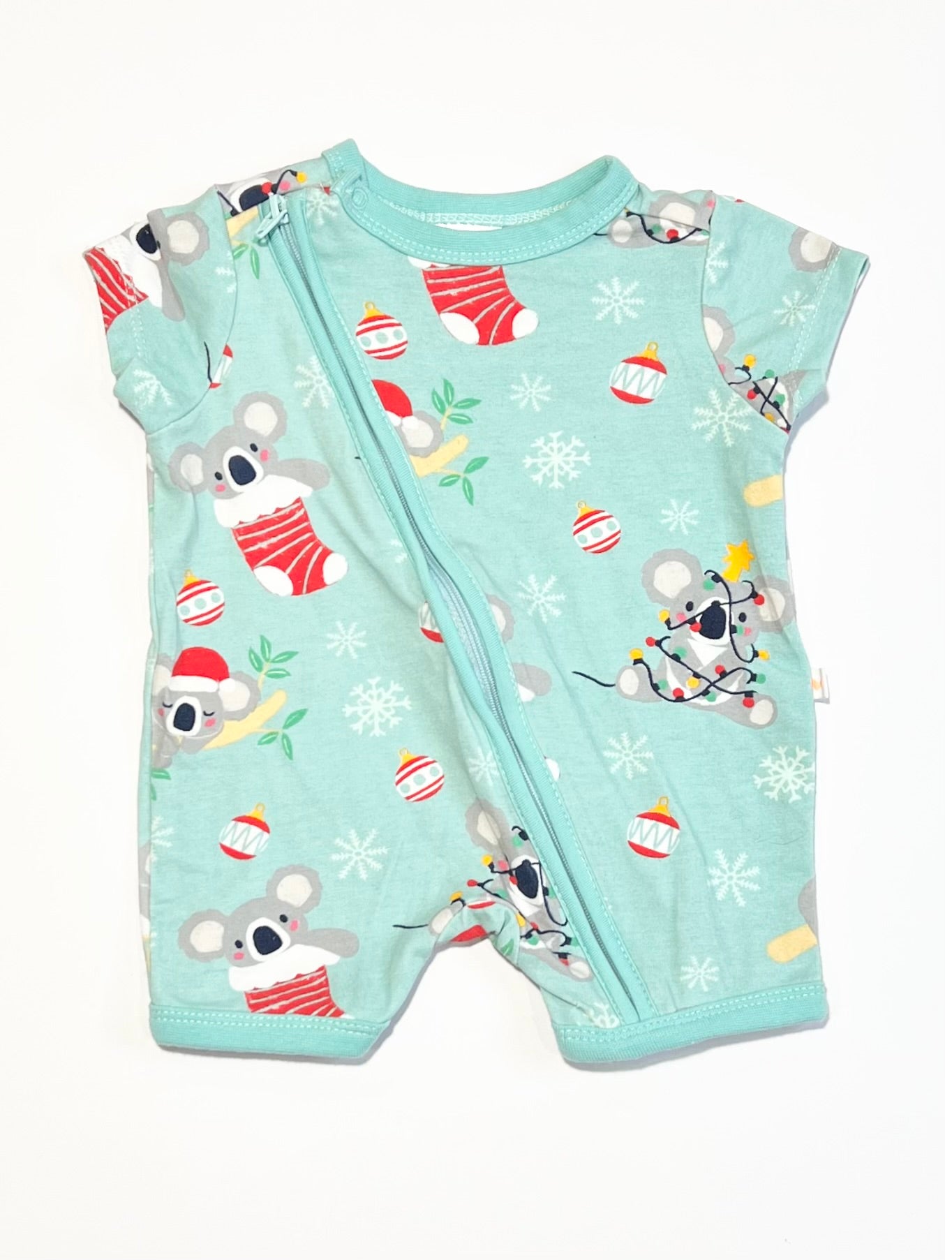 Christmas zip romper - Size 0000