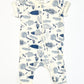 Fishy zip romper - Size 0000