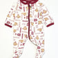 QLD Maroons zip onesie - Size 0000
