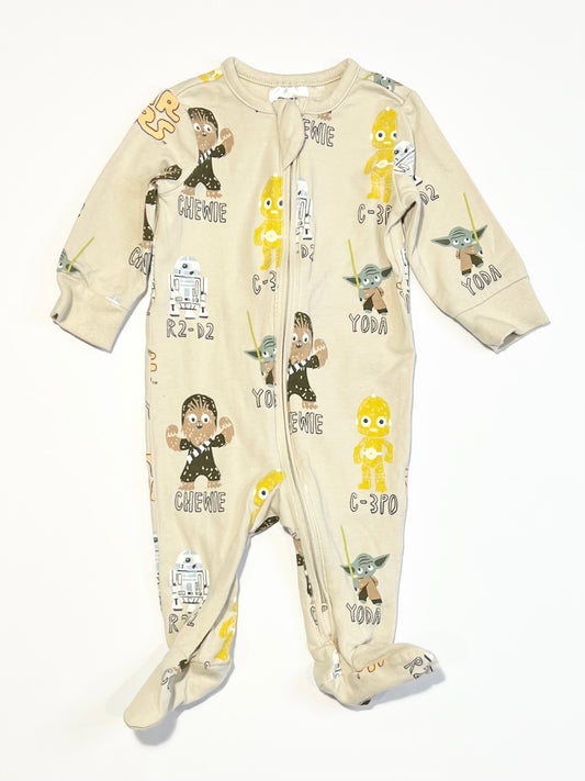 Star Wars zip onesie - Size 0000