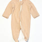 Striped zip onesie - Size 0000