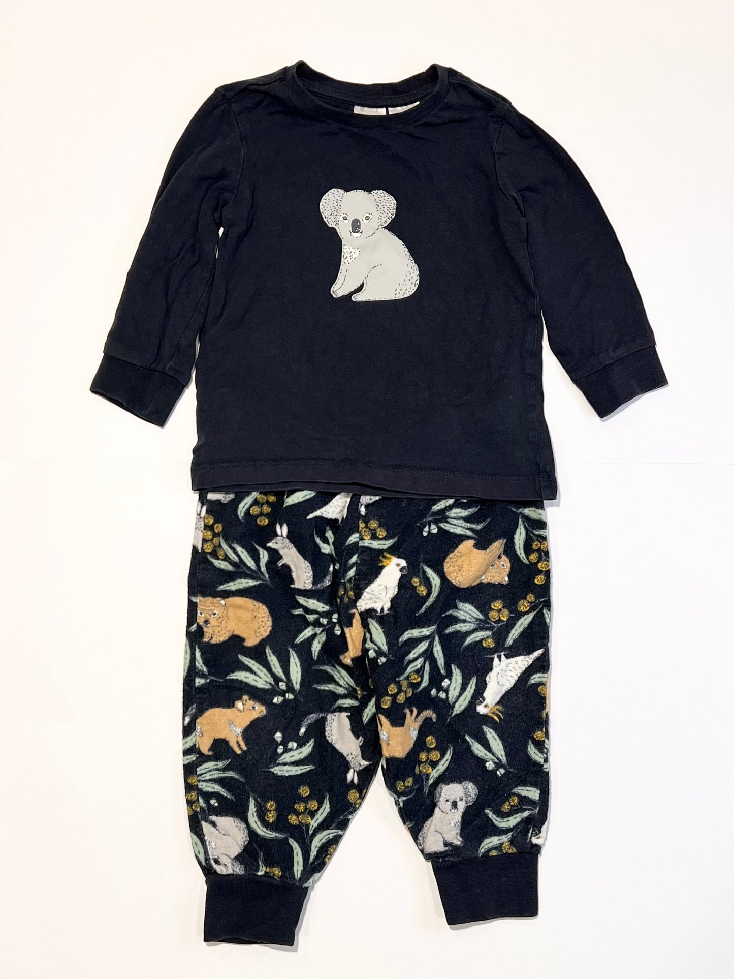 Aussie animals pyjamas - Size 1
