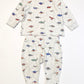 Grey dinosaur pyjamas - Size 1