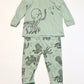 Green octopus pyjamas - Size 1