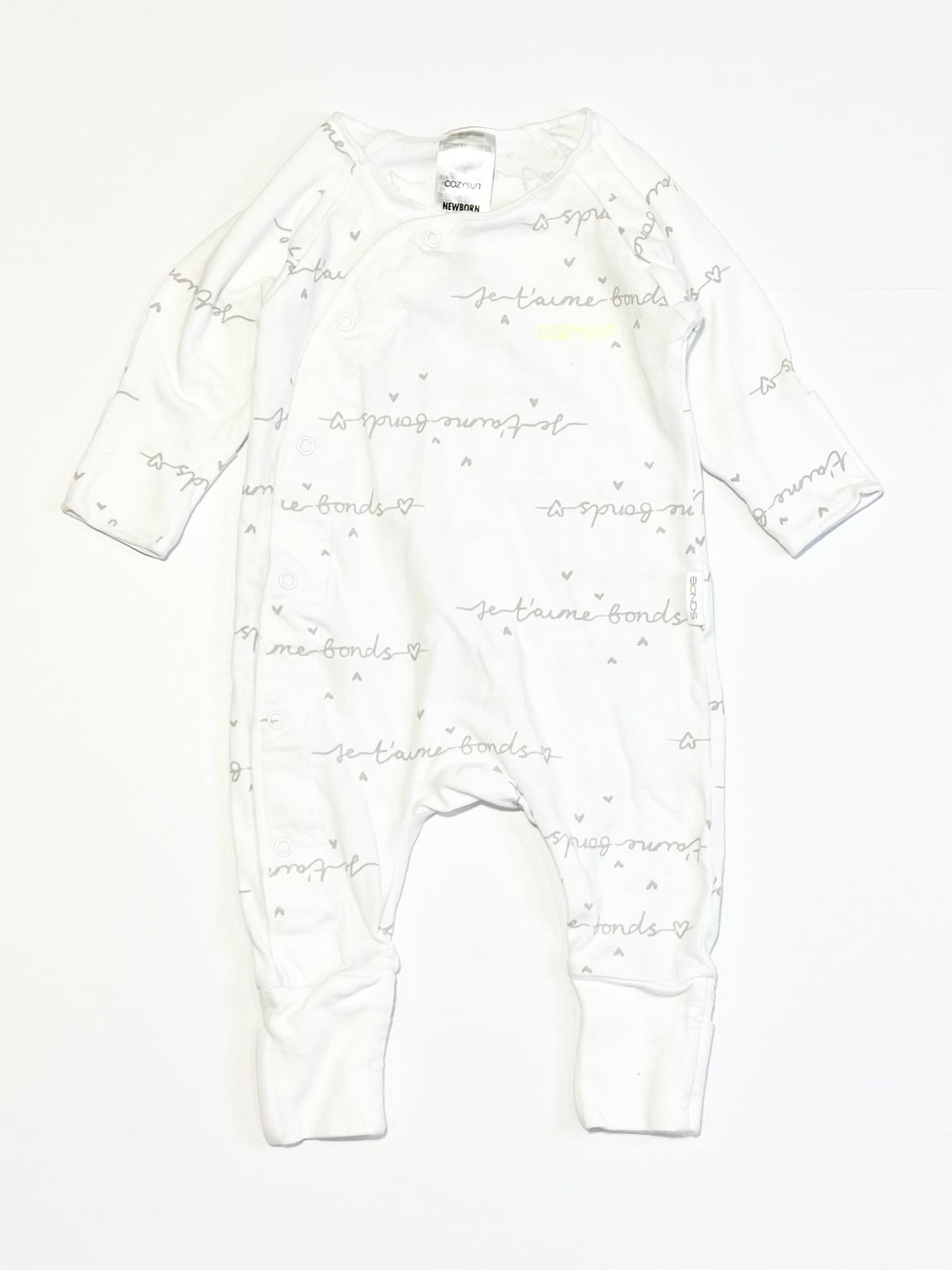 White Cosysuit - Size 0000
