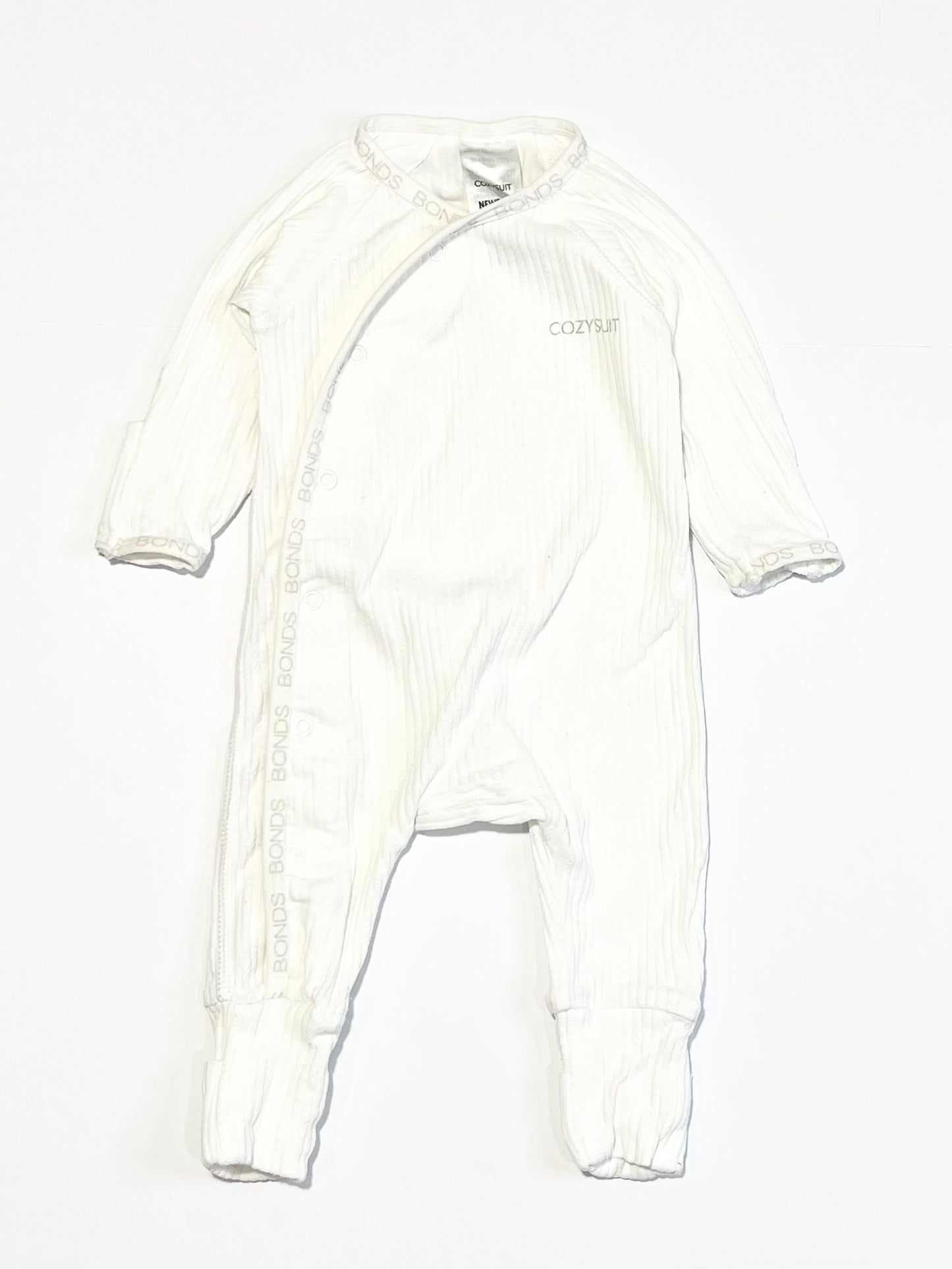 Ribbed Cosysuit - Size 0000