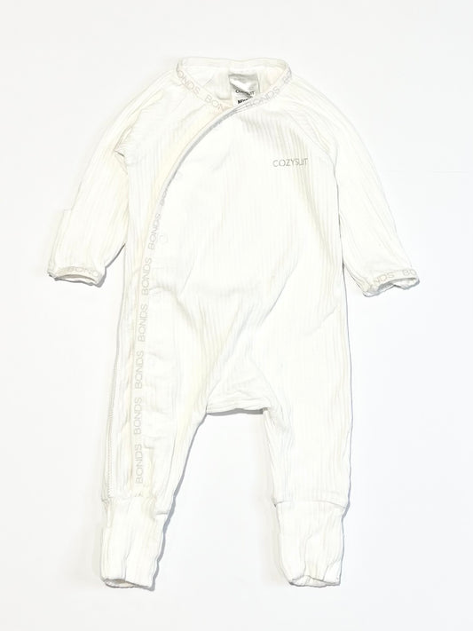 Ribbed Cosysuit - Size 0000