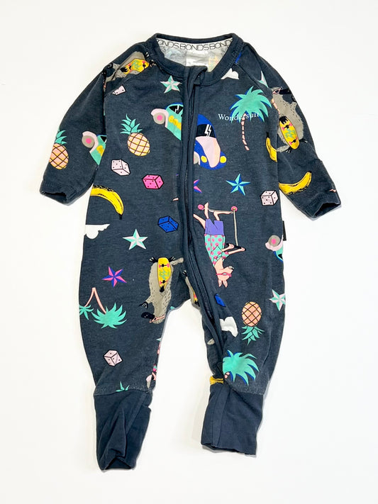 Zippy Wondersuit - Size 0000