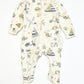 Tan zip onesie - Size 0000