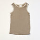 Brown striped singlet - Size 1