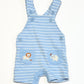Striped animal shortalls - Size 00000