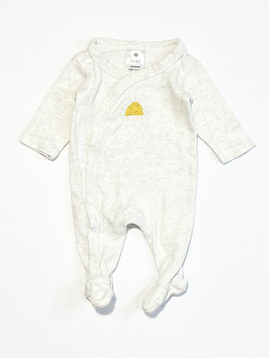 Grey sun onesie - Size 00000