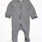 Striped zip onesie - Size 00000