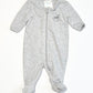 Grey zebra onesie - Size 00000