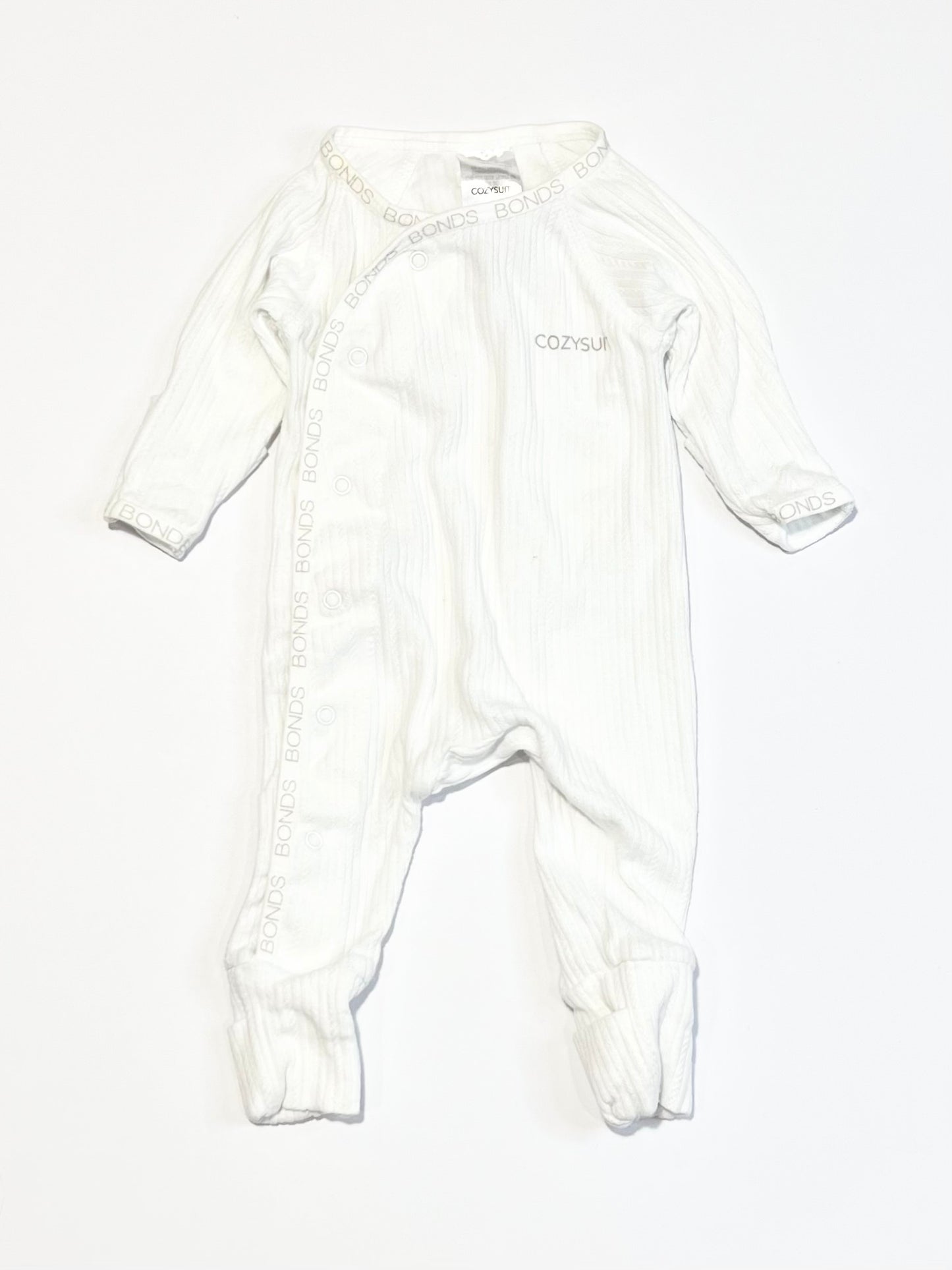 Ribbed Cosysuit - Size 00000