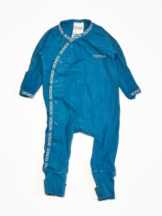 Ribbed Cosysuit - Size 00000