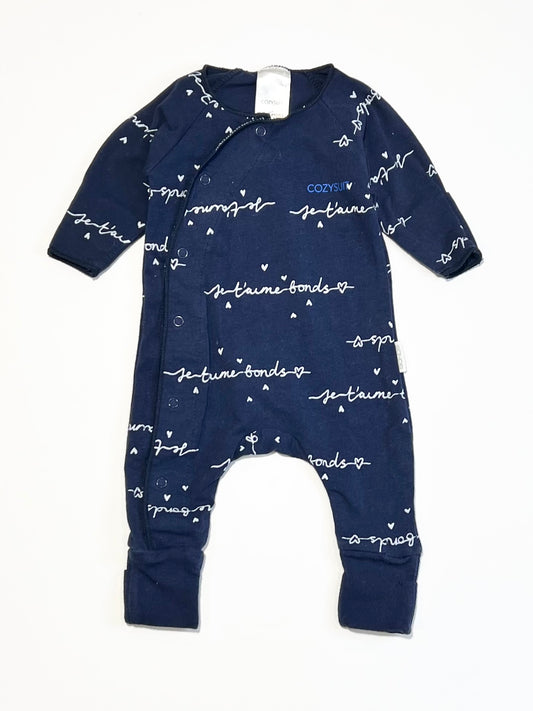 Navy Cosysuit - Size 00000