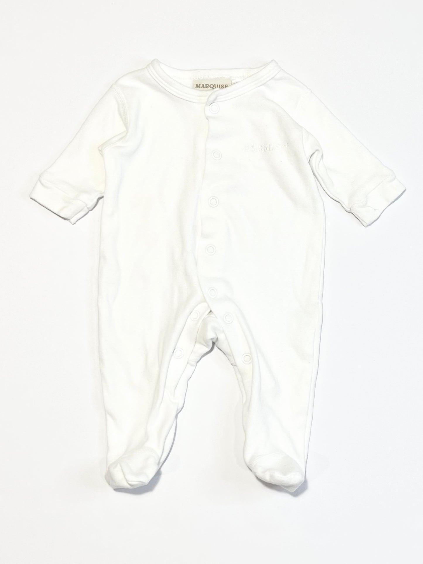 White onesie - Size 00000