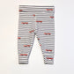 Striped cars pants - Size 1