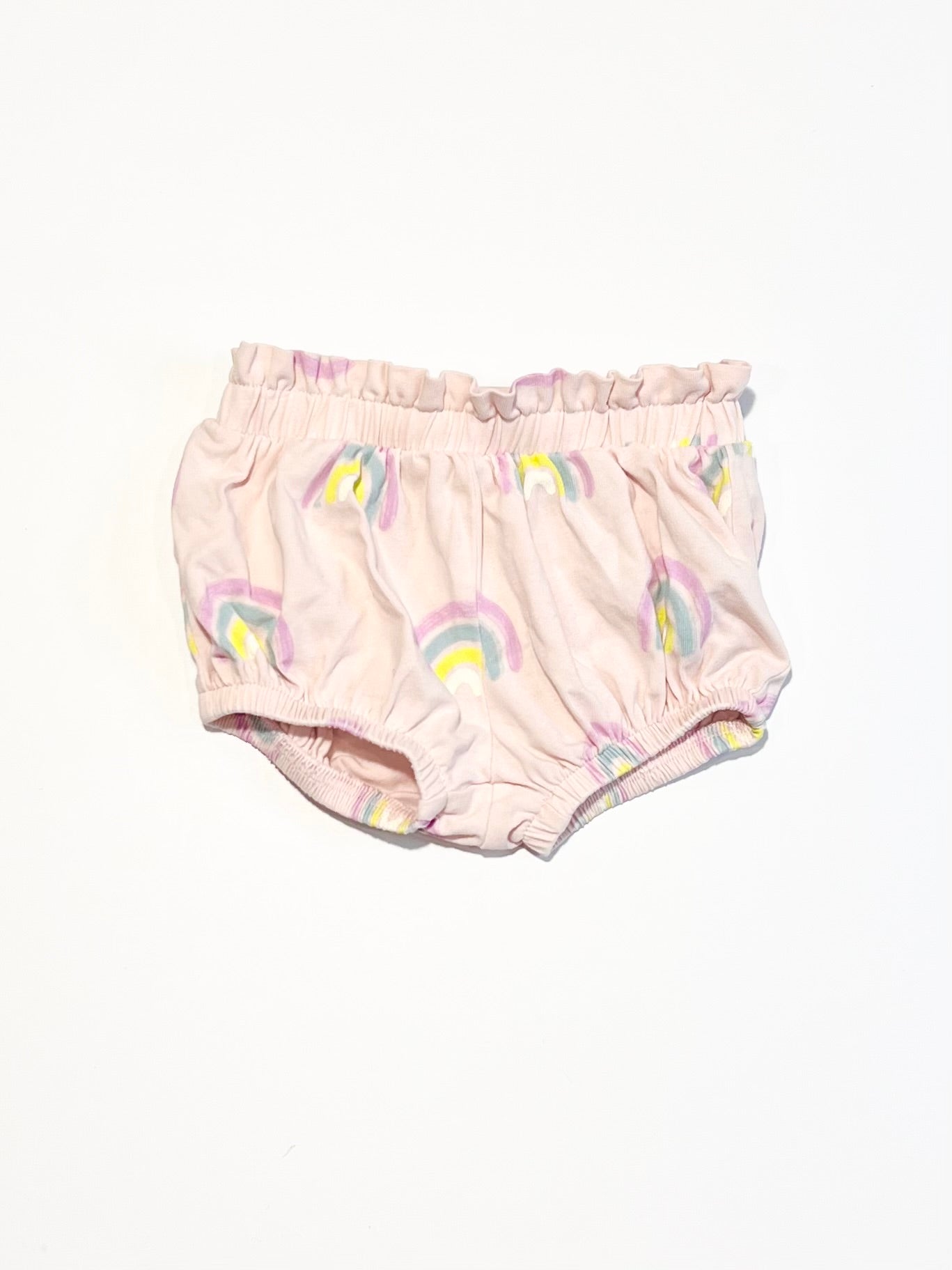 Rainbow jersey bloomers - Size 0000