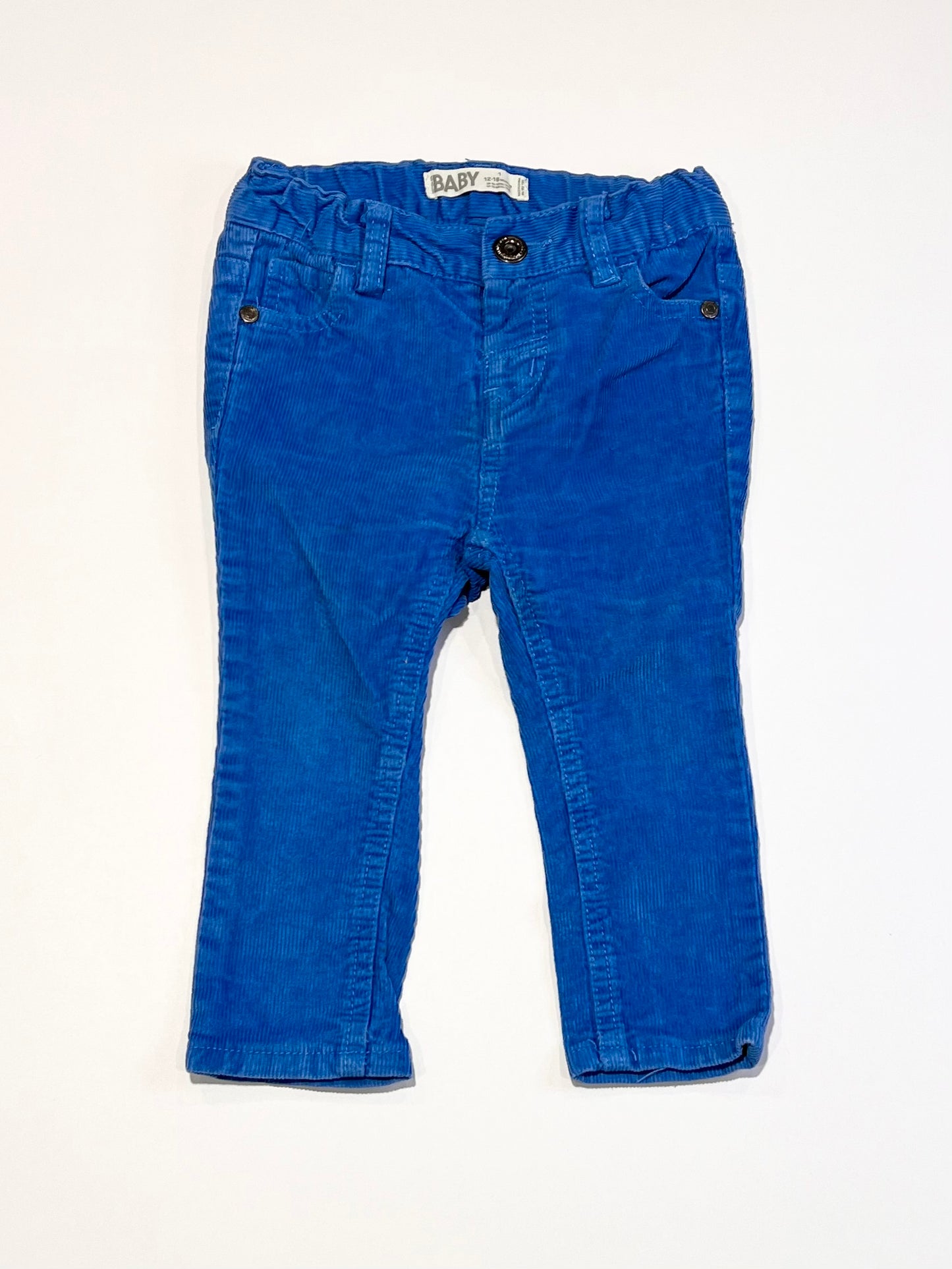 Blue corduroy pants - Size 1