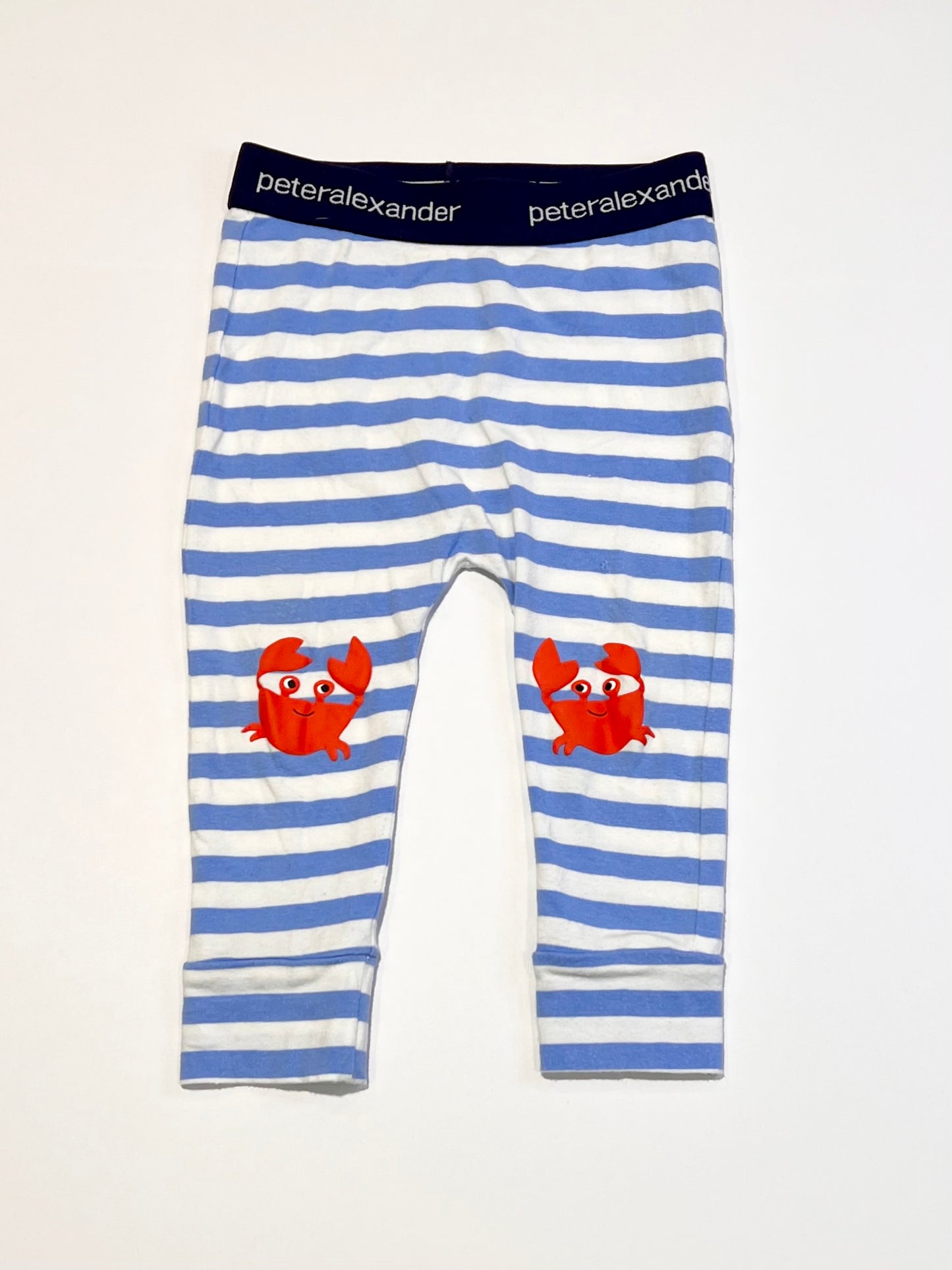 Striped crab leggings - Size 1