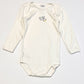 White dog bodysuit - Size 1