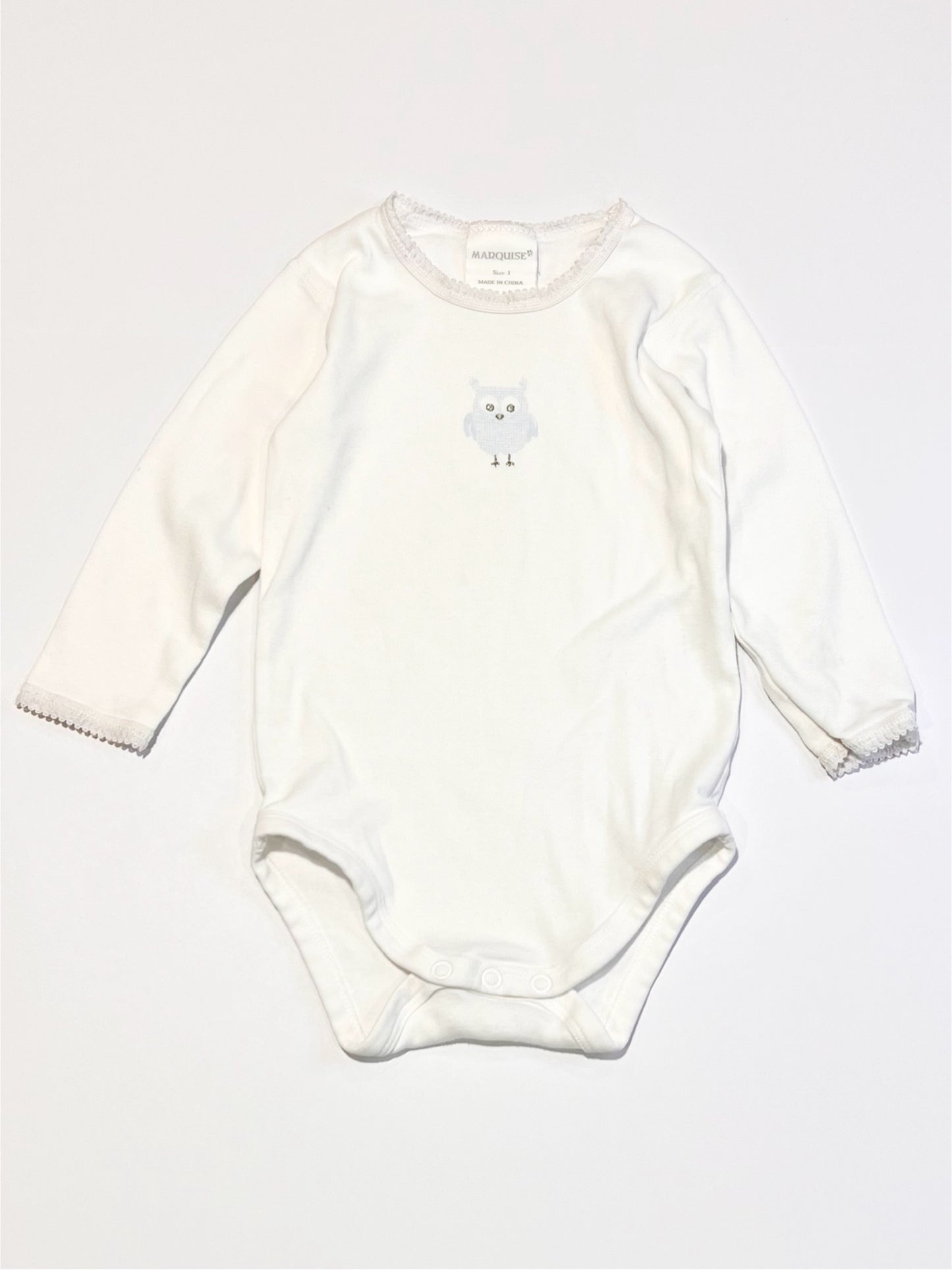 Blue owl bodysuit - Size 1