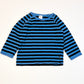 Blue striped top - Size 1