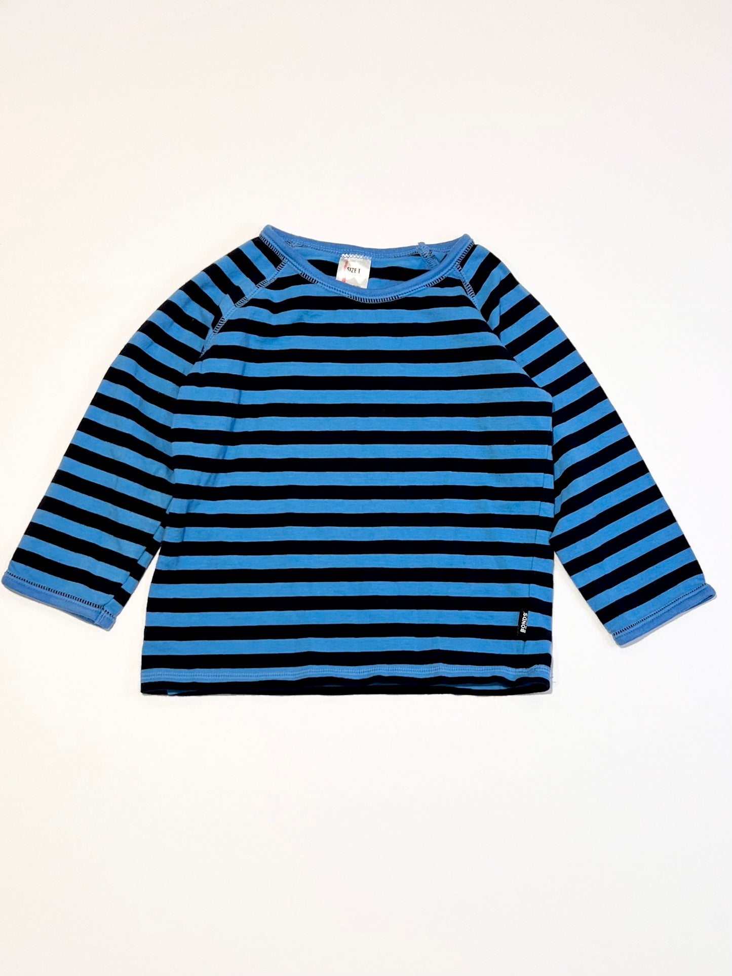 Blue striped top - Size 1