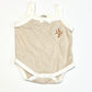 Tan bird bodysuit - Size 0000