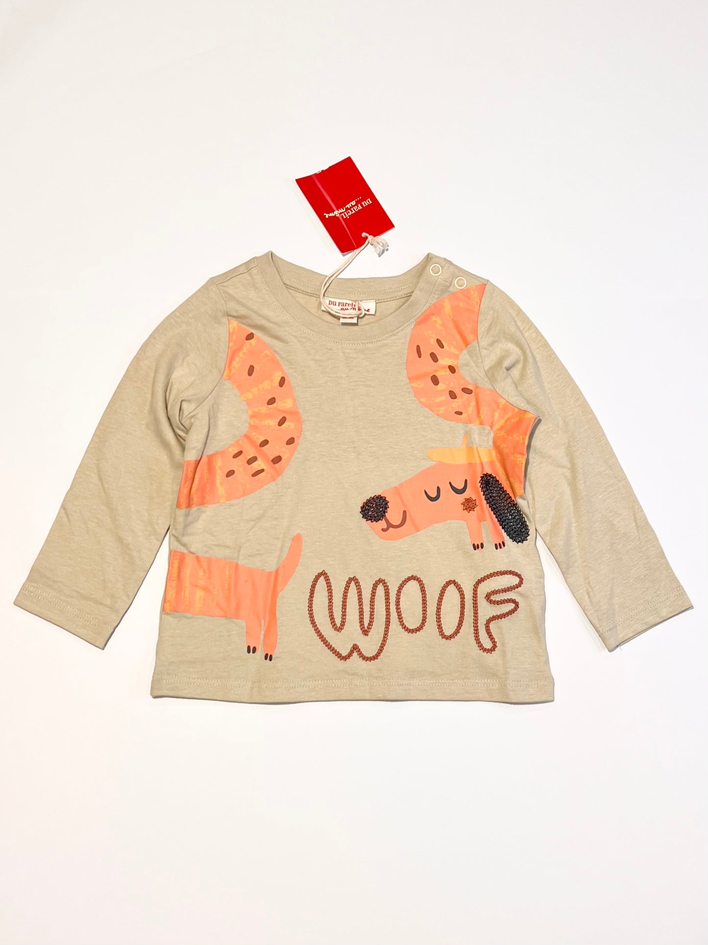 Tan woof top brand new - Size 1