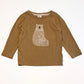 Brown bear top - Size 1