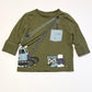 Green crane top - Size 1
