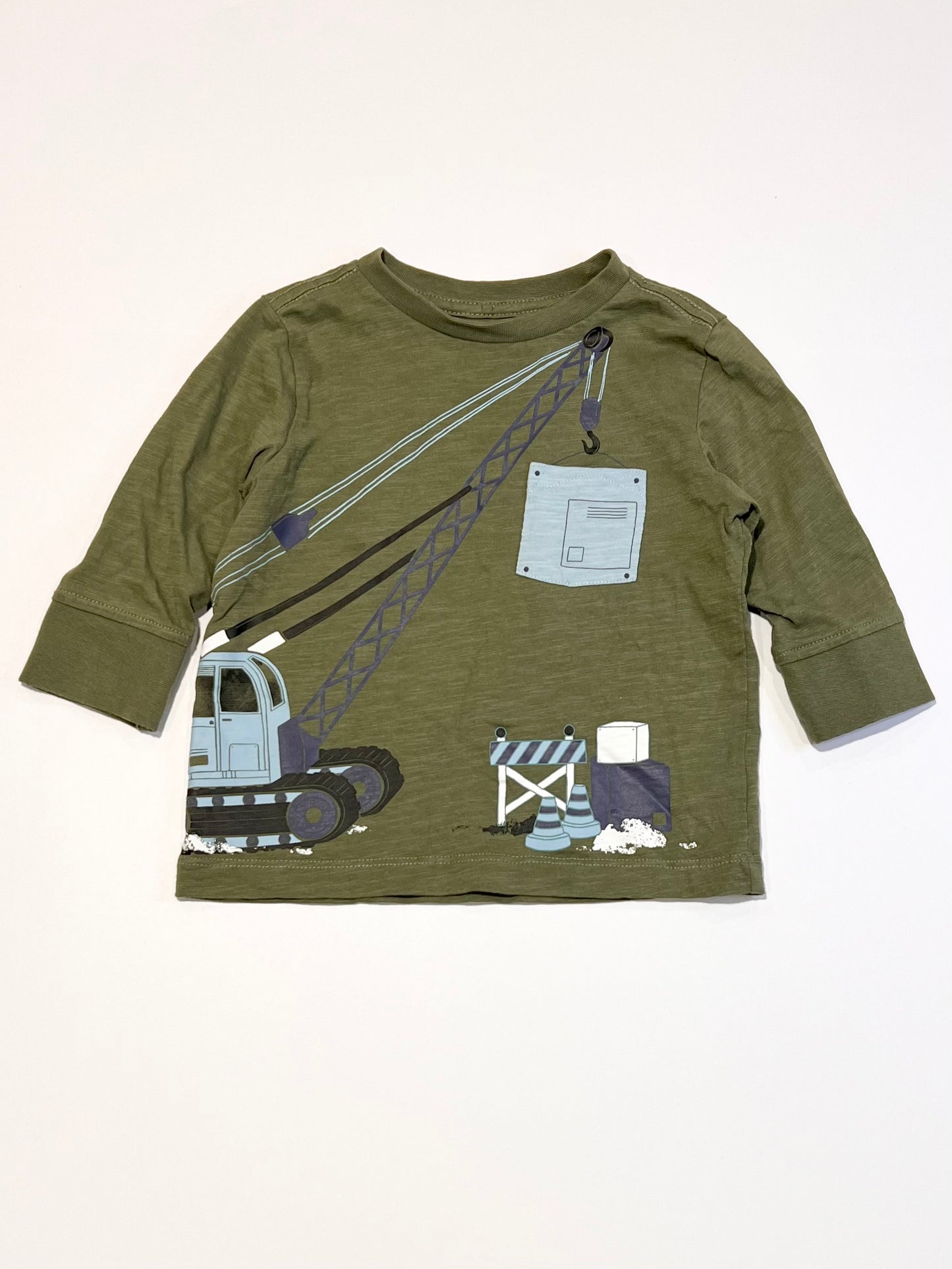 Green crane top - Size 1