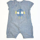 Navy bird romper - Size 0000