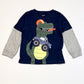 Navy t-rex top - Size 1