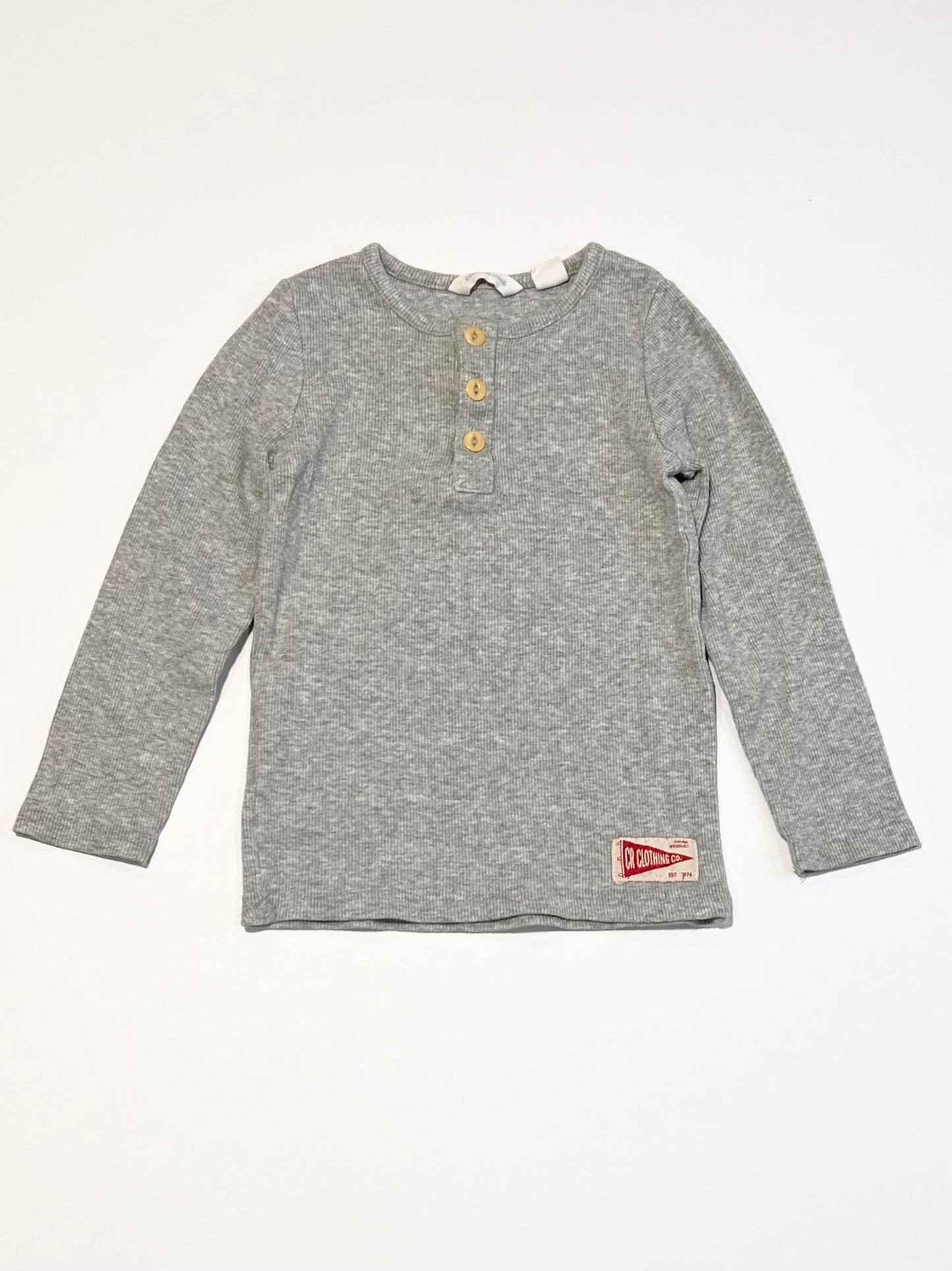Ribbed henley top - Size 1