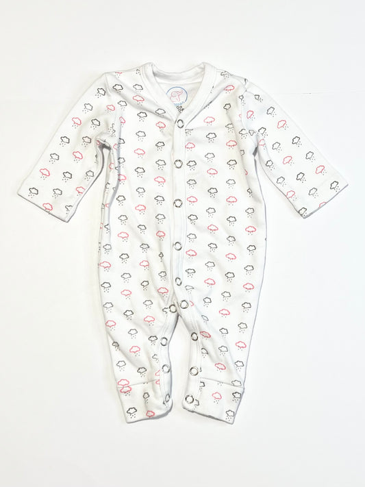 Rain clouds onesie - Size 0000