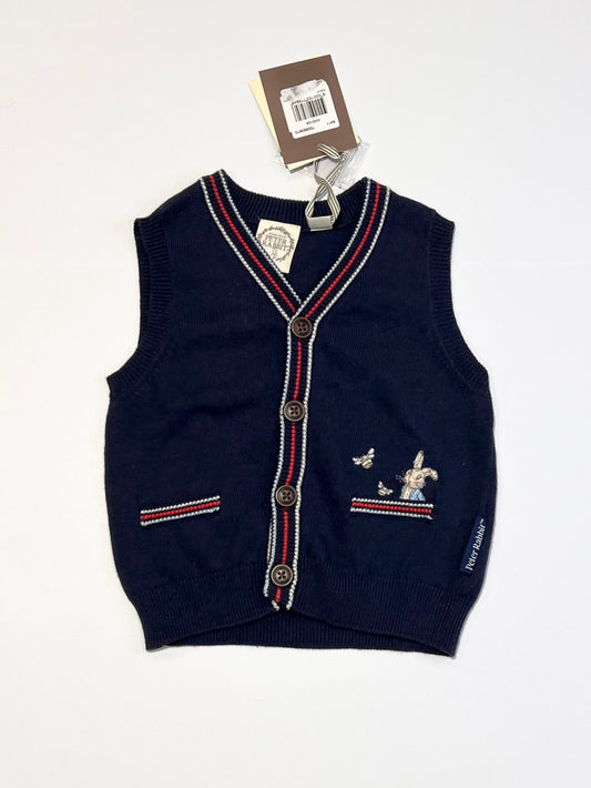 Navy vest brand new - Size 1