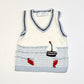 Sailboat knit vest - Size 1-2