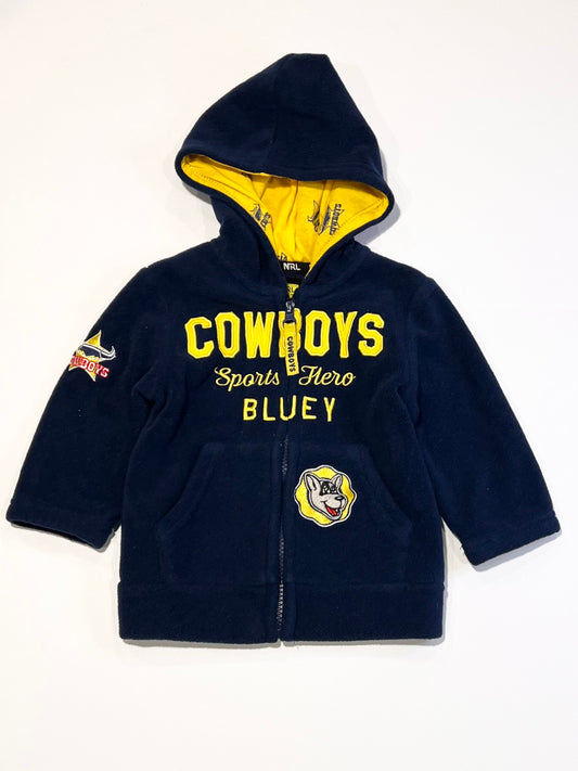 Nth QLD Cowboys zip hoodie - Size 1