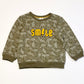 Green dinosaurs sweater - Size 1