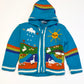 Blue zip hoodie - Size 1