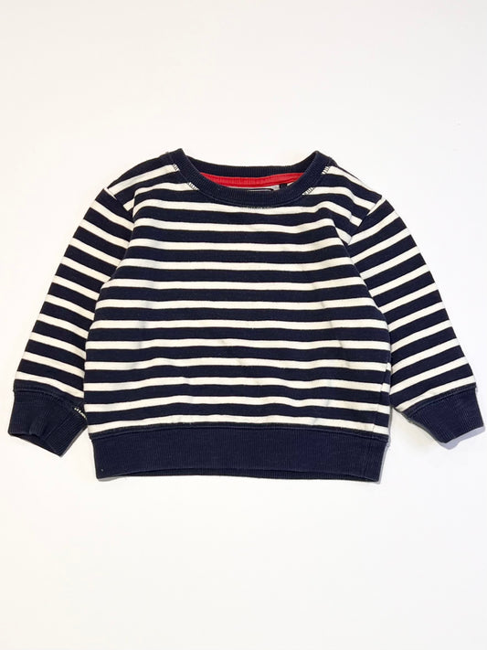 Navy striped sweater - Size 1