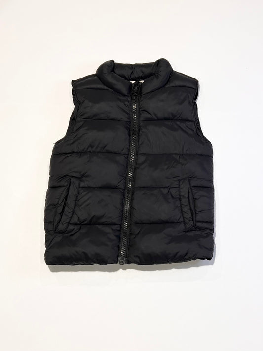 Black puffer vest - Size 1