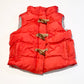 Red puffer vest - Size 1-2