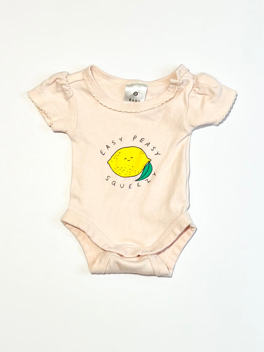 Easy peasy bodysuit - Size 00000