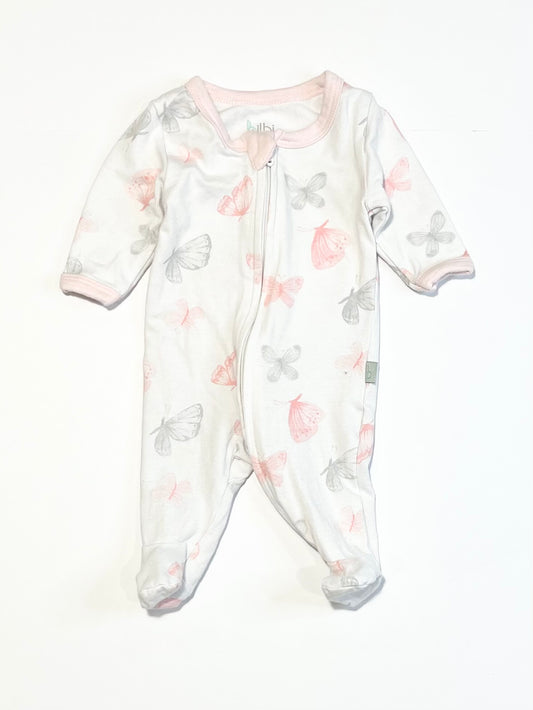 Butterfly zip onesie - Size 00000