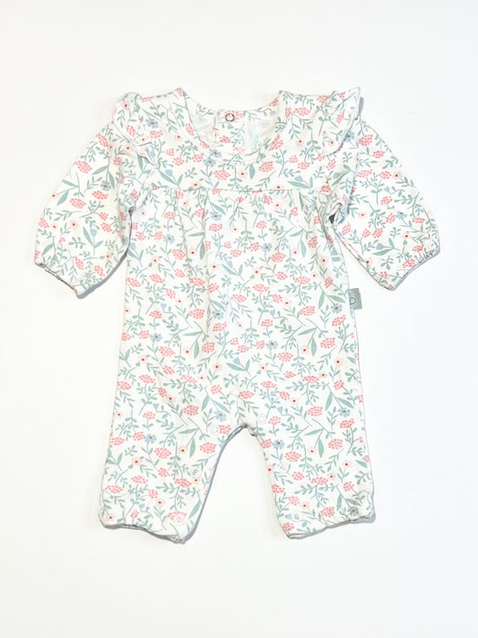 Floral onesie - Size 00000